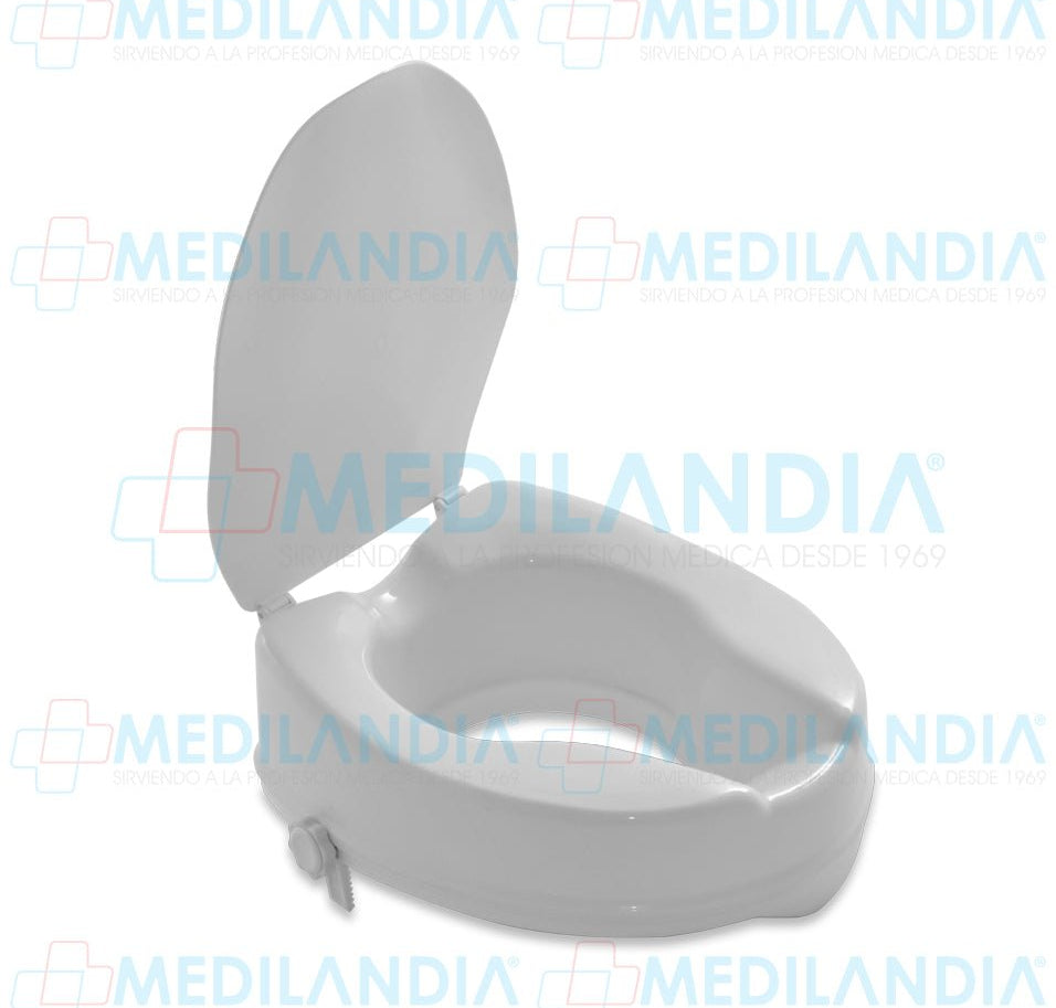 Aumento para baño con tapa 10 cm de alto - Aumento WC - SPEEDY - MEDILANDIA | Tienda de productos médicos