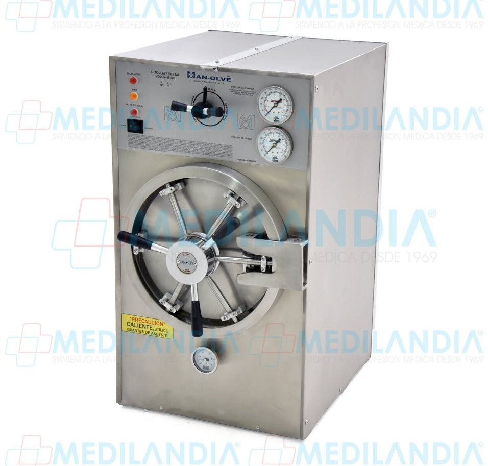 Autoclave horizontal chica de 17 litros - Autoclave - MAN OLVE - MEDILANDIA | Tienda de productos médicos