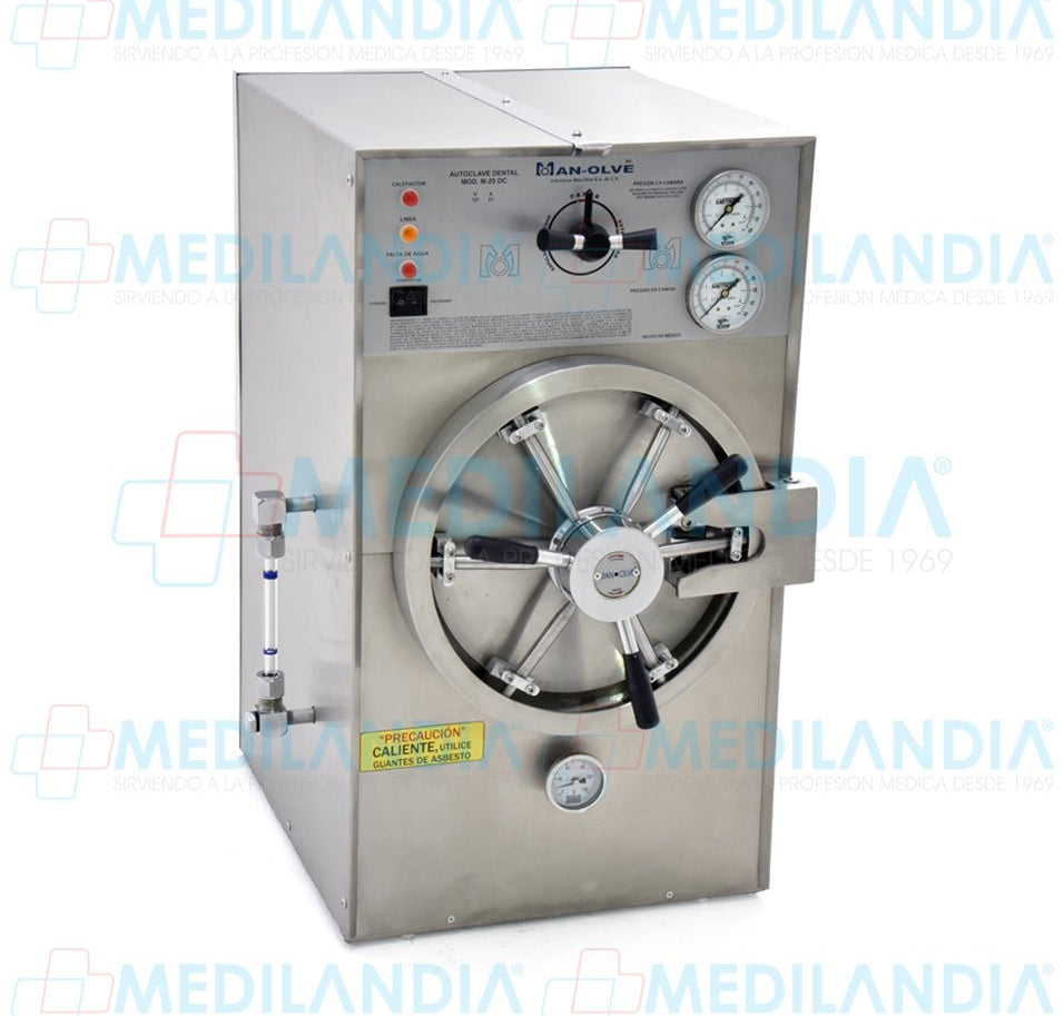 Autoclave horizontal chica de 17 litros - Autoclave - MAN OLVE - MEDILANDIA | Tienda de productos médicos