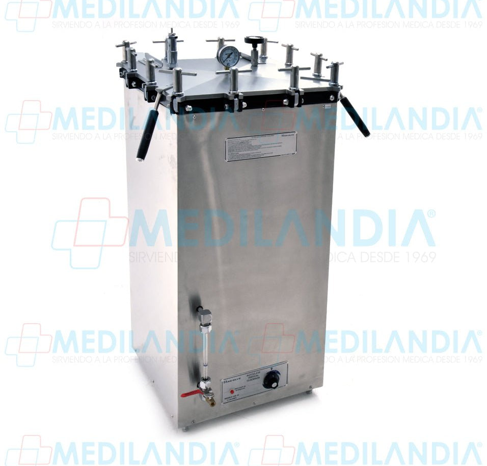 Autoclave vertical automática para laboratorio - Autoclave - MAN OLVE - MEDILANDIA | Tienda de productos médicos