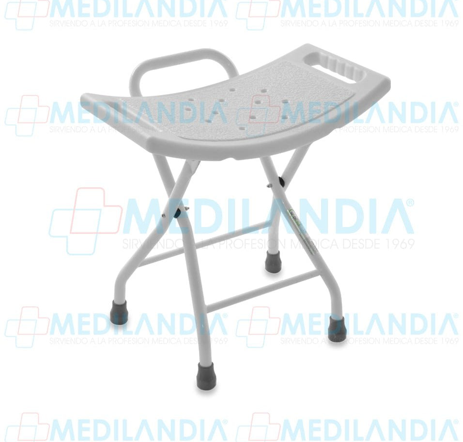 Banca para ducha plegable con estructura esmaltada - Silla para ducha - SPEEDY - MEDILANDIA | Tienda de productos médicos