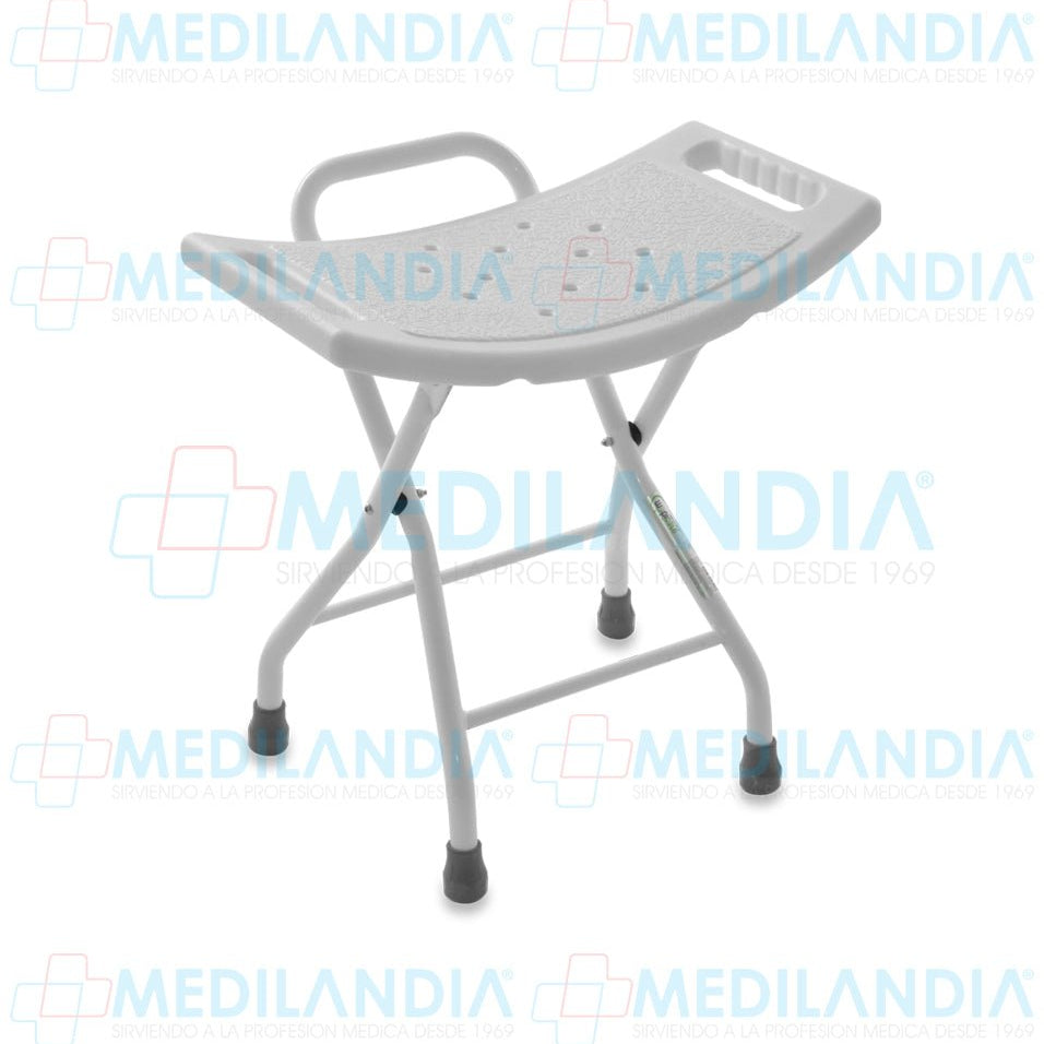 Banca para ducha plegable con estructura esmaltada - Silla para ducha - SPEEDY - MEDILANDIA | Tienda de productos médicos