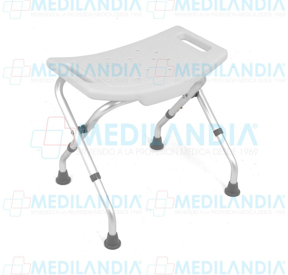 Banca para ducha plegable sin respaldo - Banco para ducha - 2CARE - MEDILANDIA | Tienda de productos médicos