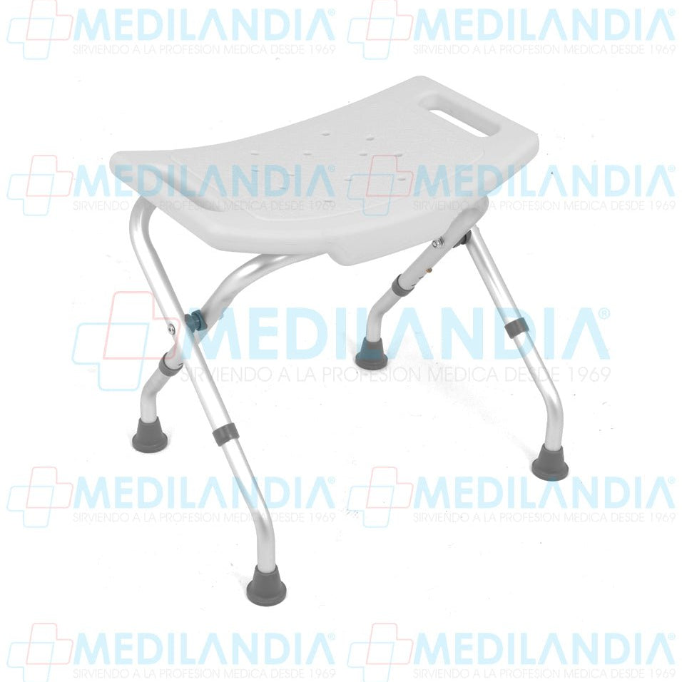 Banca para ducha plegable sin respaldo - Banco para ducha - 2CARE - MEDILANDIA | Tienda de productos médicos