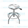 Banco giratorio sin ruedas acero inoxidable neumático - Banco giratorio - MEDILANDIA - MEDILANDIA | Tienda de productos médicos