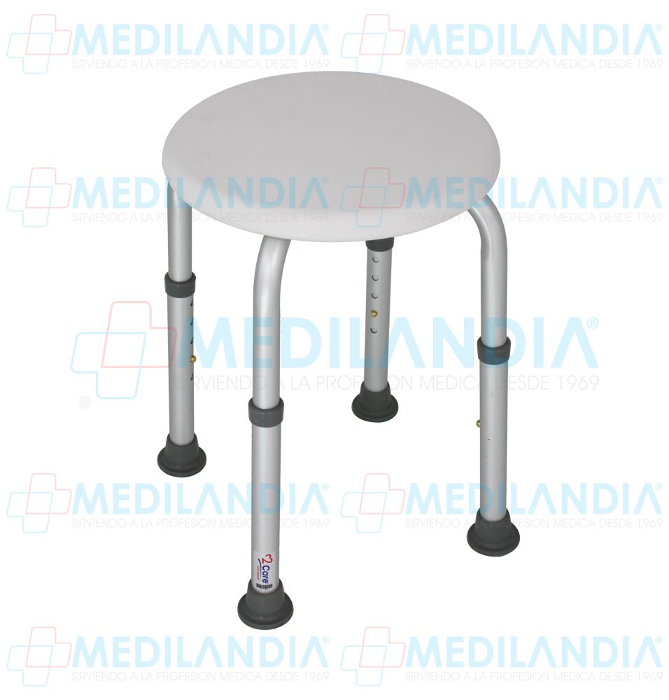 Banco para regadera y tina altura variable - Banco para tina y regadera - 2CARE - MEDILANDIA | Tienda de productos médicos