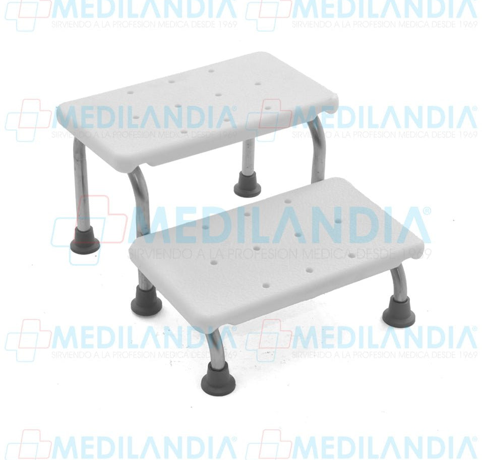 Banqueta escalerilla de 2 peldaños para regadera - Escalerilla - OA - MEDILANDIA | Tienda de productos y equipos médicos de calidad en México | Soluciones profesionales para clínicas, hospitales y consultorios.
