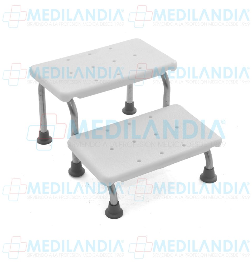 Banqueta escalerilla de 2 peldaños para regadera - Escalerilla - OA - MEDILANDIA | Tienda de productos y equipos médicos de calidad en México | Soluciones profesionales para clínicas, hospitales y consultorios.