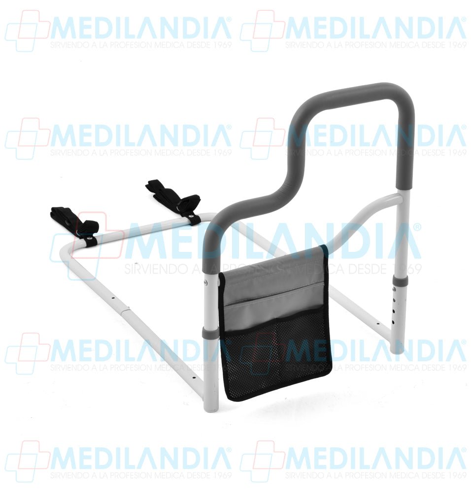 Barandal unilateral doble apoyo de acero - Barandal de apoyo - EM - MEDILANDIA | Tienda de productos y equipos médicos de calidad en México | Soluciones profesionales para clínicas, hospitales y consultorios.