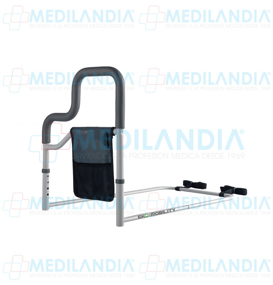 Barandal unilateral doble apoyo de acero - Barandal de apoyo - EM - MEDILANDIA | Tienda de productos y equipos médicos de calidad en México | Soluciones profesionales para clínicas, hospitales y consultorios.