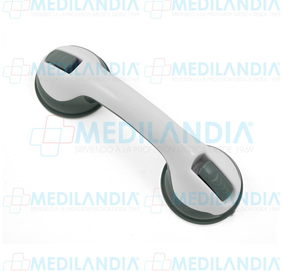 Barra agarradera de apoyo para baño con succión de 30 cm - Agarradera para baño - HOMECARE- MEDILANDIA | Tienda de productos y equipos médicos de calidad en México | Soluciones profesionales para clínicas, hospitales y consultorios.
