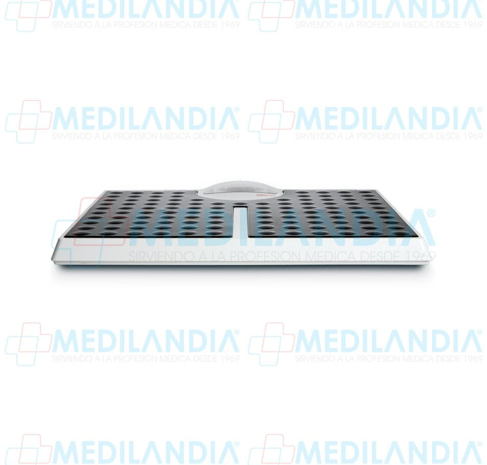 Bascula electrónica de piso con plataforma extra grande capacidad de 200 kg - Báscula de piso electrónica - SECA - MEDILANDIA | Tienda de productos y equipos médicos de calidad en México | Soluciones profesionales para clínicas, hospitales y consultorios.