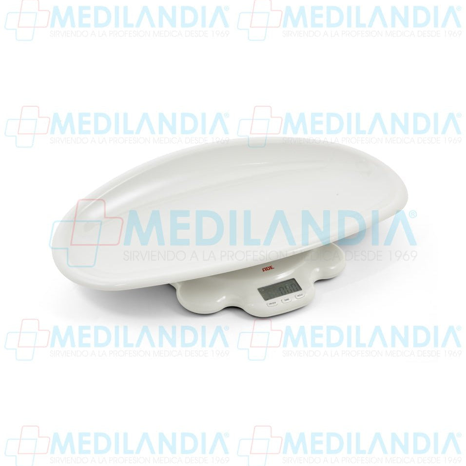 Bascula electronica para bebes y niños (2 en 1) capacidad de 50 Kg - Báscula pesa bebé - ADE - MEDILANDIA | Tienda de productos y equipos médicos de calidad en México | Soluciones profesionales para clínicas, hospitales y consultorios.
