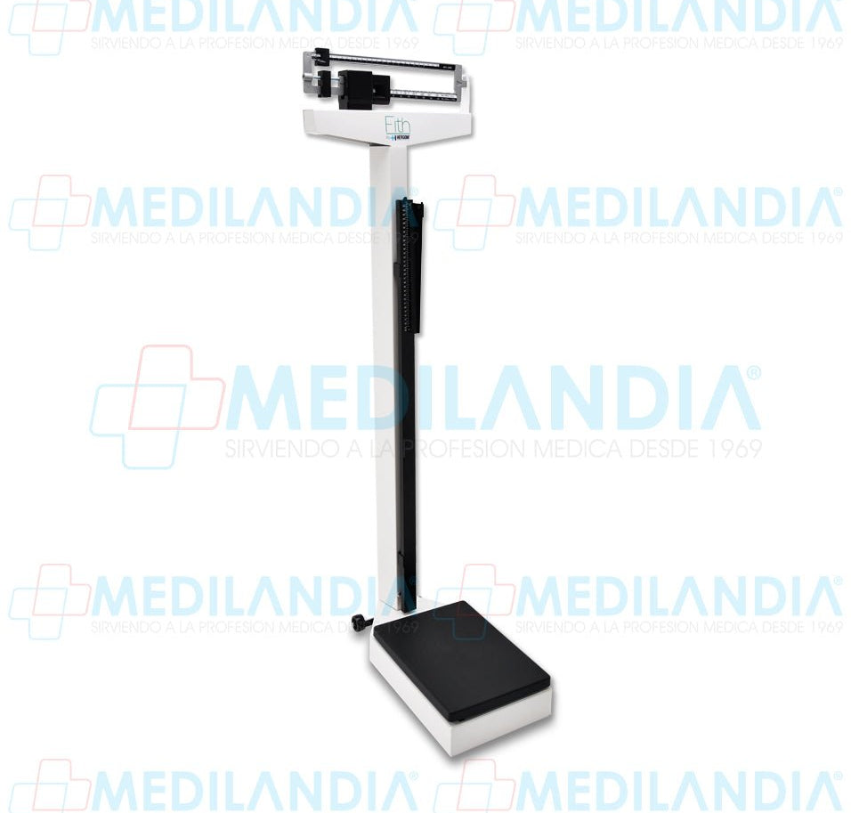 Báscula mecánica con altímetro 200 Kg. - Báscula Mecánica - FITH - MEDILANDIA | Tienda de productos y equipos médicos de calidad en México | Soluciones profesionales para clínicas, hospitales y consultorios.