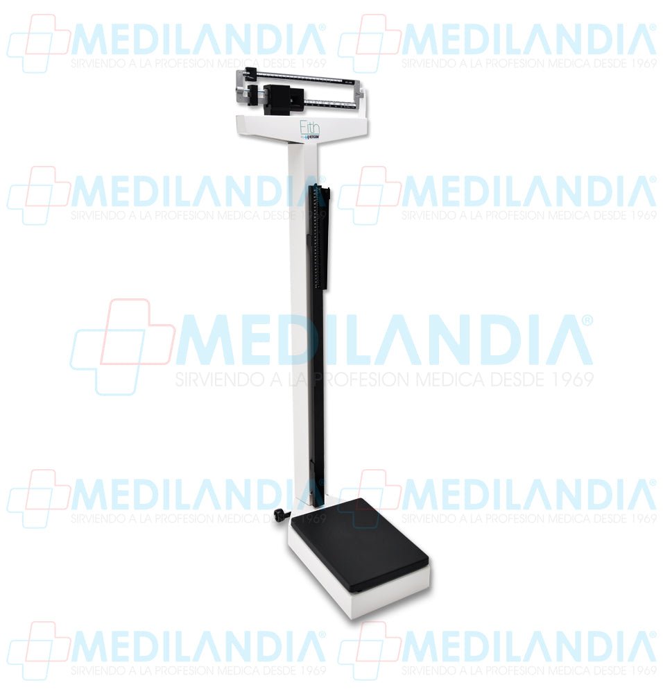 Báscula mecánica con altímetro 200 Kg. - Báscula Mecánica - FITH - MEDILANDIA | Tienda de productos y equipos médicos de calidad en México | Soluciones profesionales para clínicas, hospitales y consultorios.