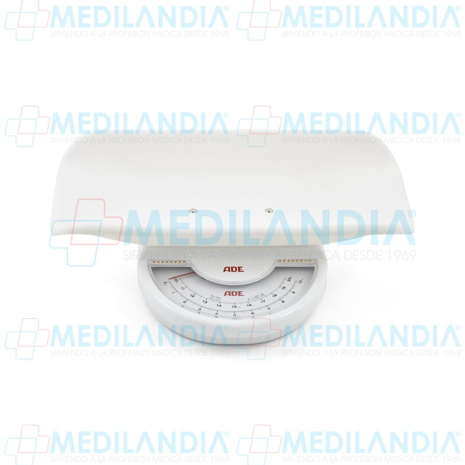 Báscula mecánica para bebés y niños pequeños - Báscula pesa bebé - ADE - MEDILANDIA | Tienda de productos y equipos médicos de calidad en México | Soluciones profesionales para clínicas, hospitales y consultorios.