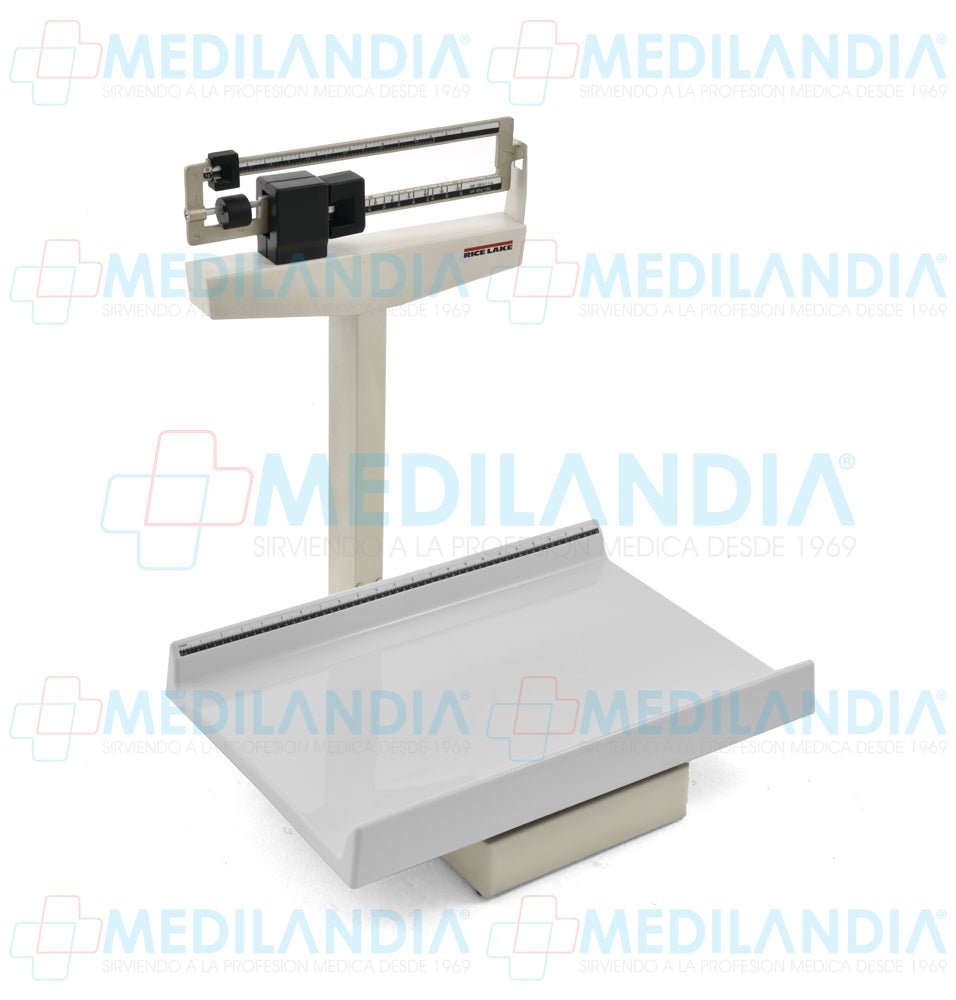 Bascula mecánica pesa bebe capacidad de 62 kg - Báscula Mecánica - RICE LAKE - MEDILANDIA | Tienda de productos y equipos médicos de calidad en México | Soluciones profesionales para clínicas, hospitales y consultorios.