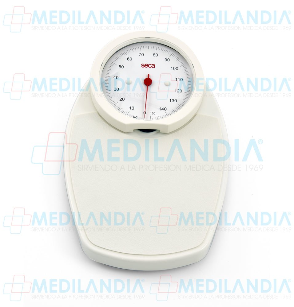 Báscula para baño mecánica con disco 150 kg. - Báscula de piso mecánica - SECA - MEDILANDIA | Tienda de productos y equipos médicos de calidad en México | Soluciones profesionales para clínicas, hospitales y consultorios.