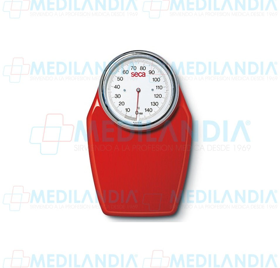 Báscula para baño mecánica con disco 150 kg. - Báscula de piso mecánica - SECA - MEDILANDIA | Tienda de productos y equipos médicos de calidad en México | Soluciones profesionales para clínicas, hospitales y consultorios.