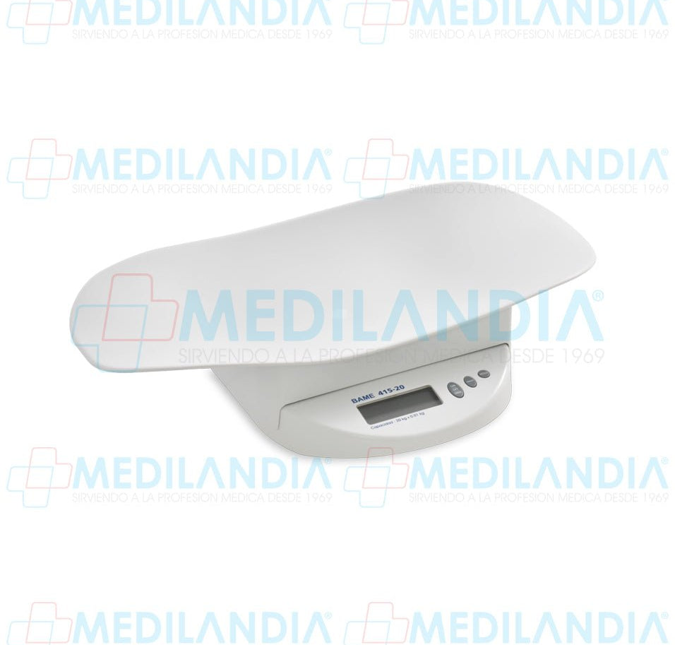 Báscula pediátrica electrónica 20 Kg. - Báscula - BAME - MEDILANDIA | Tienda de productos y equipos médicos de calidad en México | Soluciones profesionales para clínicas, hospitales y consultorios.