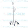 Base rodable con soporte para monitor - Base para monitor - WELCH ALLYN - MEDILANDIA | Tienda de productos médicos