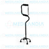 Bastón aluminio con doble con base de 4 apoyos chica altura variable 79 a 94 cm - Bastón - SUPER CONFORT- MEDILANDIA | Tienda de productos y equipos médicos de calidad en México | Soluciones profesionales para clínicas, hospitales y consultorios.