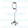 Bastón aluminio con doble con base de 4 apoyos chica altura variable 79 a 94 cm - Bastón - SUPER CONFORT- MEDILANDIA | Tienda de productos y equipos médicos de calidad en México | Soluciones profesionales para clínicas, hospitales y consultorios.