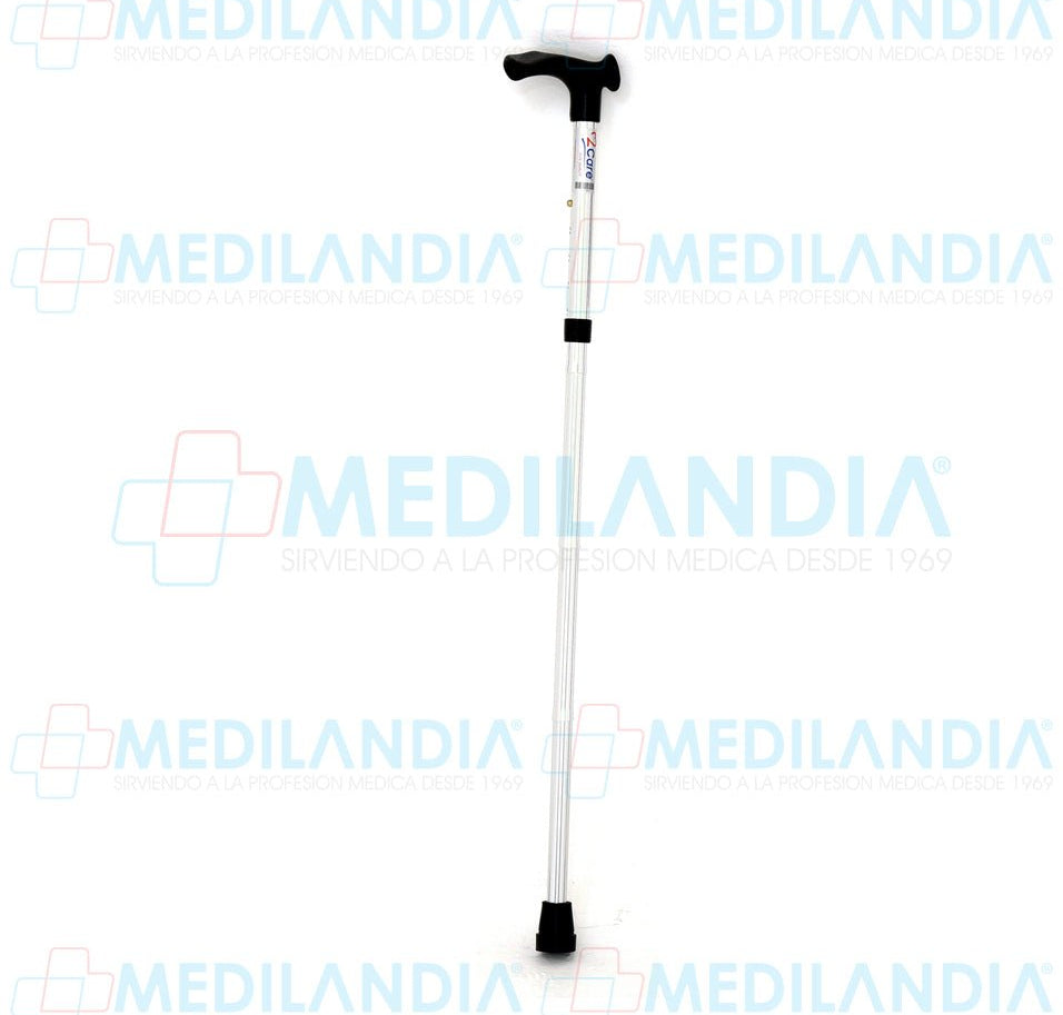 Bastón aluminio plegable ergonomico mano derecha - Bastón - 2CARE - MEDILANDIA | Tienda de productos médicos