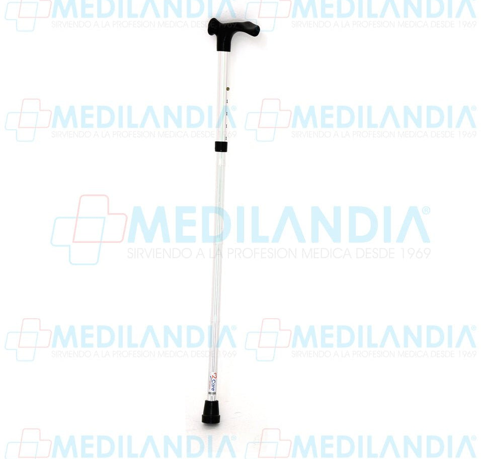 Bastón aluminio plegable ergonomico mano izquierda - Bastón - 2CARE - MEDILANDIA | Tienda de productos médicos