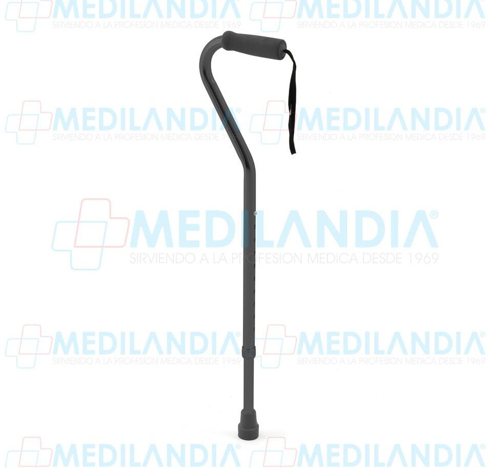 Bastón de aluminio con cuello de ganso - Bastón - EM - MEDILANDIA | Tienda de productos y equipos médicos de calidad en México | Soluciones profesionales para clínicas, hospitales y consultorios.