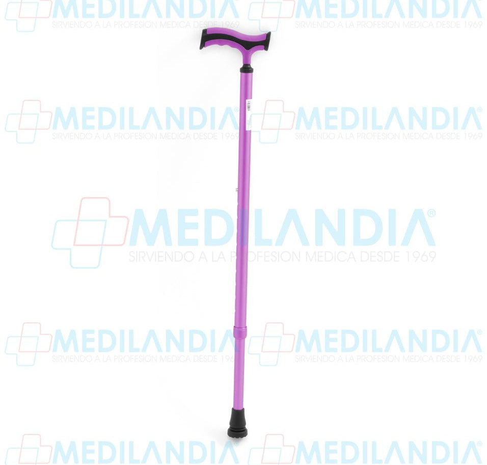 Bastón de aluminio con mango tipo Alemán ultra ajustable - Bastón - SUPER CONFORT - MEDILANDIA | Tienda de productos médicos