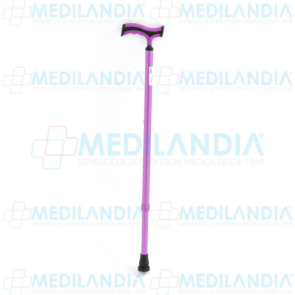 Bastón de aluminio con mango tipo Alemán ultra ajustable - Bastón - SUPER CONFORT - MEDILANDIA | Tienda de productos médicos