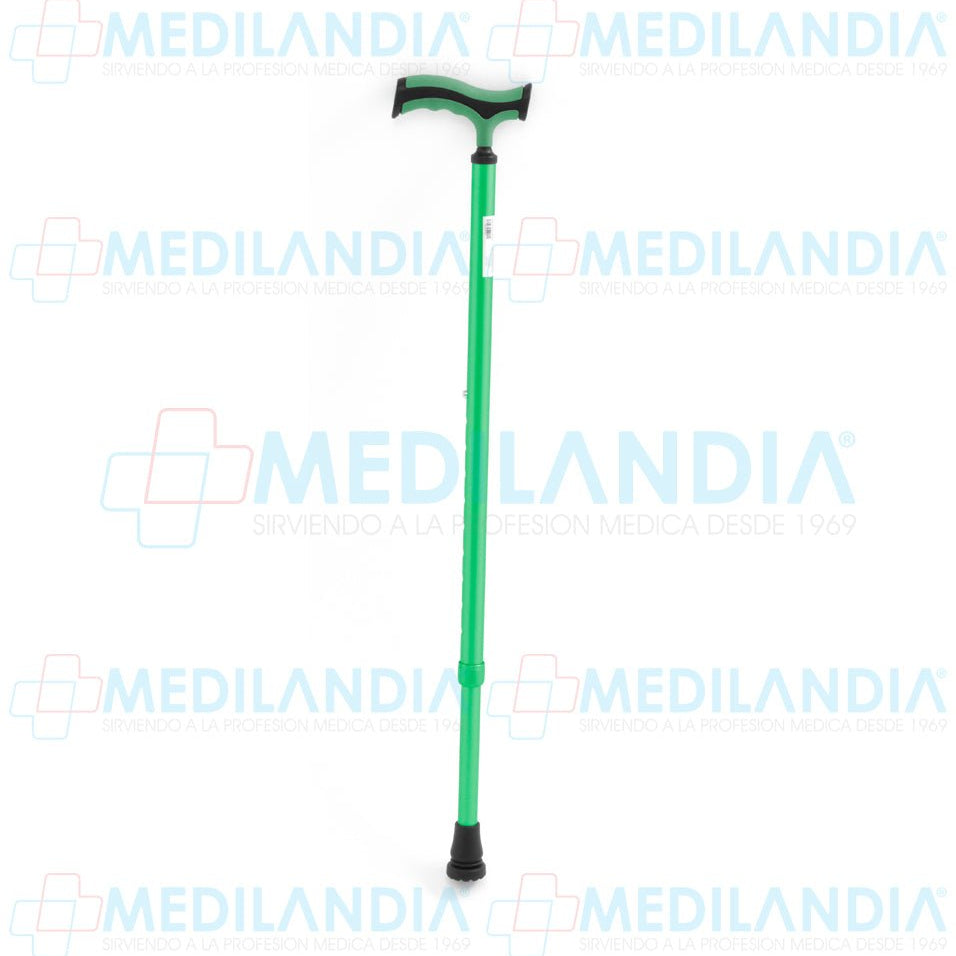 Bastón de aluminio con mango tipo Alemán ultra ajustable - Bastón - SUPER CONFORT - MEDILANDIA | Tienda de productos médicos