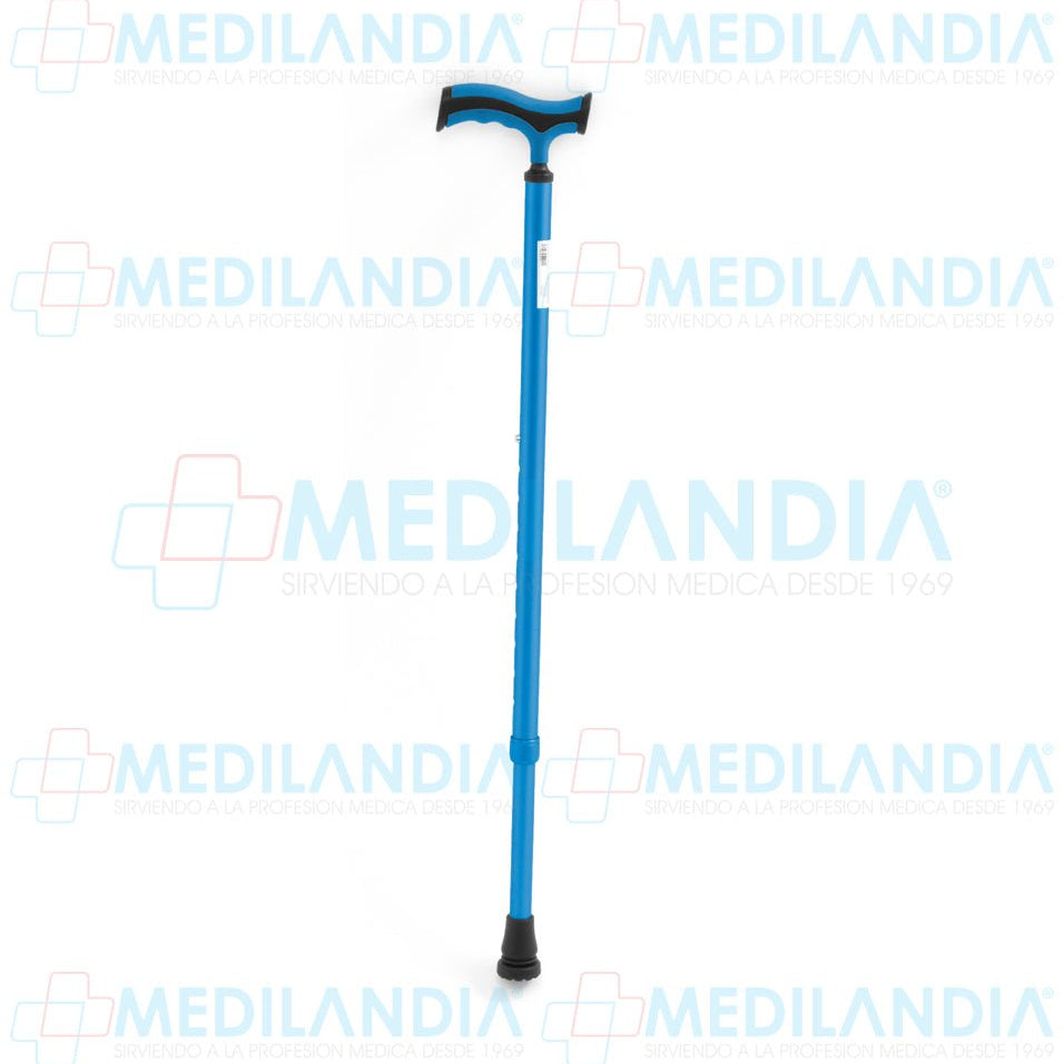 Bastón de aluminio con mango tipo Alemán ultra ajustable - Bastón - SUPER CONFORT - MEDILANDIA | Tienda de productos médicos