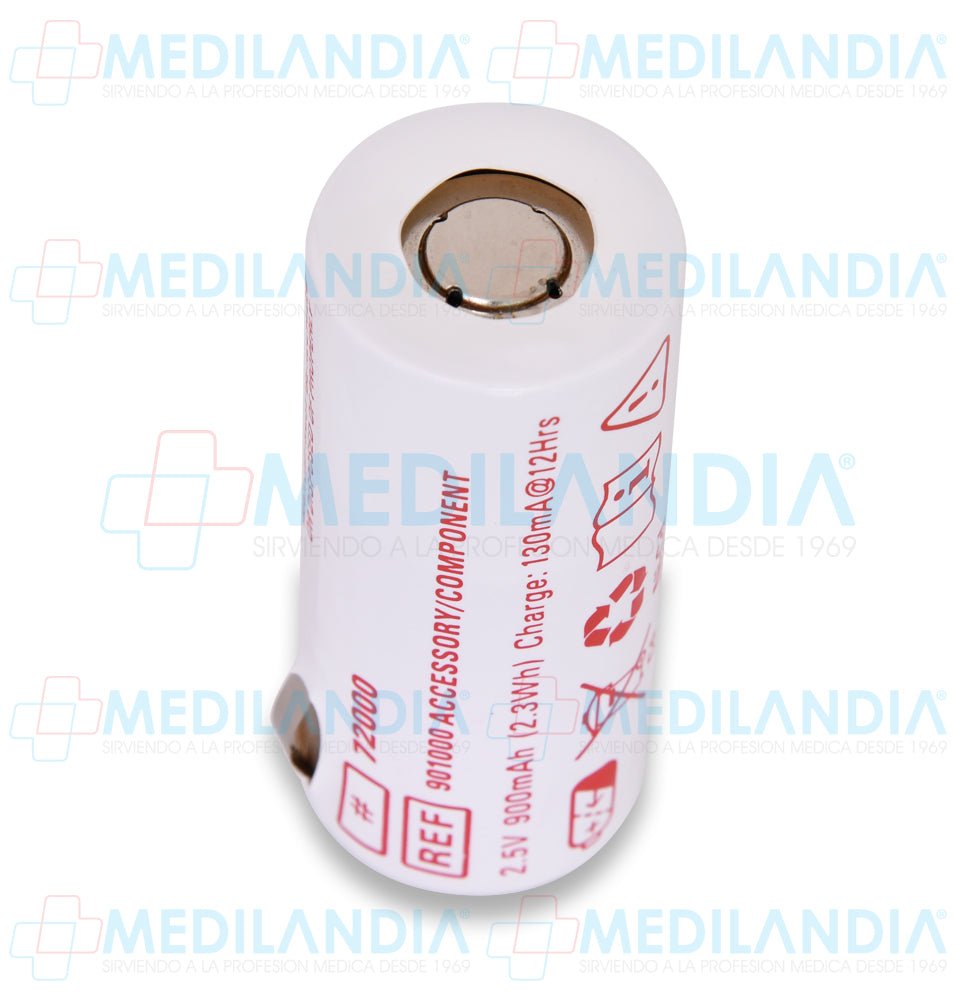Batería de níquel - cadmio recargable Welch Allyn 72000 2.5v - Batería - WELCH ALLYN - MEDILANDIA | Tienda de productos médicos