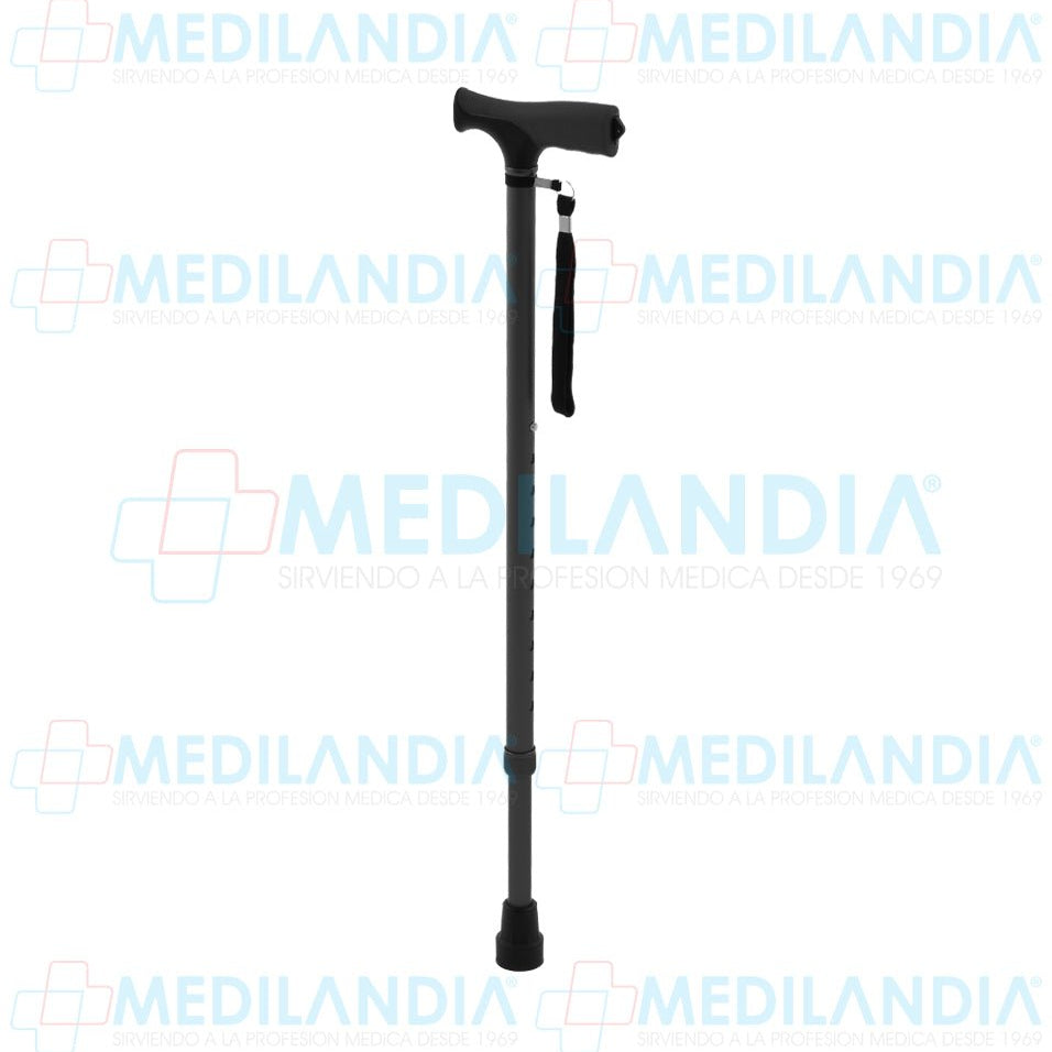 Baton de aluminio con mango tipo francés de TPR - Bastón - EM - MEDILANDIA | Tienda de productos y equipos médicos de calidad en México | Soluciones profesionales para clínicas, hospitales y consultorios.