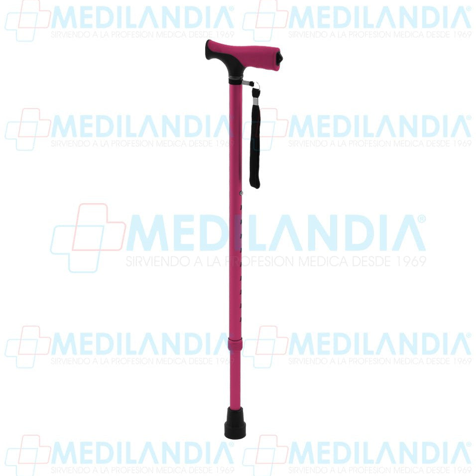 Baton de aluminio con mango tipo francés de TPR - Bastón - EM - MEDILANDIA | Tienda de productos y equipos médicos de calidad en México | Soluciones profesionales para clínicas, hospitales y consultorios.