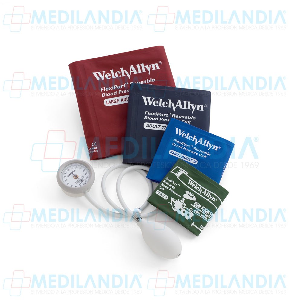 Baumanometro aneroide con 4 brazales - Baumanometro - WELCH ALLYN - MEDILANDIA | Tienda de productos médicos
