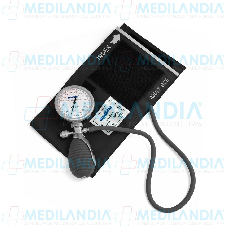 Baumanómetro (esfirgmomanometro) aneroide integral de palma - Baumanometro - MEDSTAR - MEDILANDIA | Tienda de productos y equipos médicos de calidad en México | Soluciones profesionales para clínicas, hospitales y consultorios.