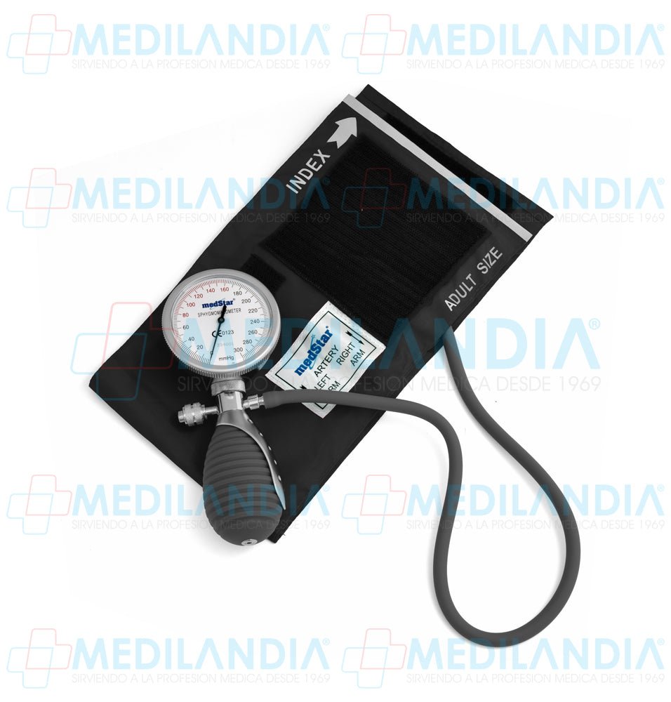 Baumanómetro (esfirgmomanometro) aneroide integral de palma - Baumanometro - MEDSTAR - MEDILANDIA | Tienda de productos y equipos médicos de calidad en México | Soluciones profesionales para clínicas, hospitales y consultorios.