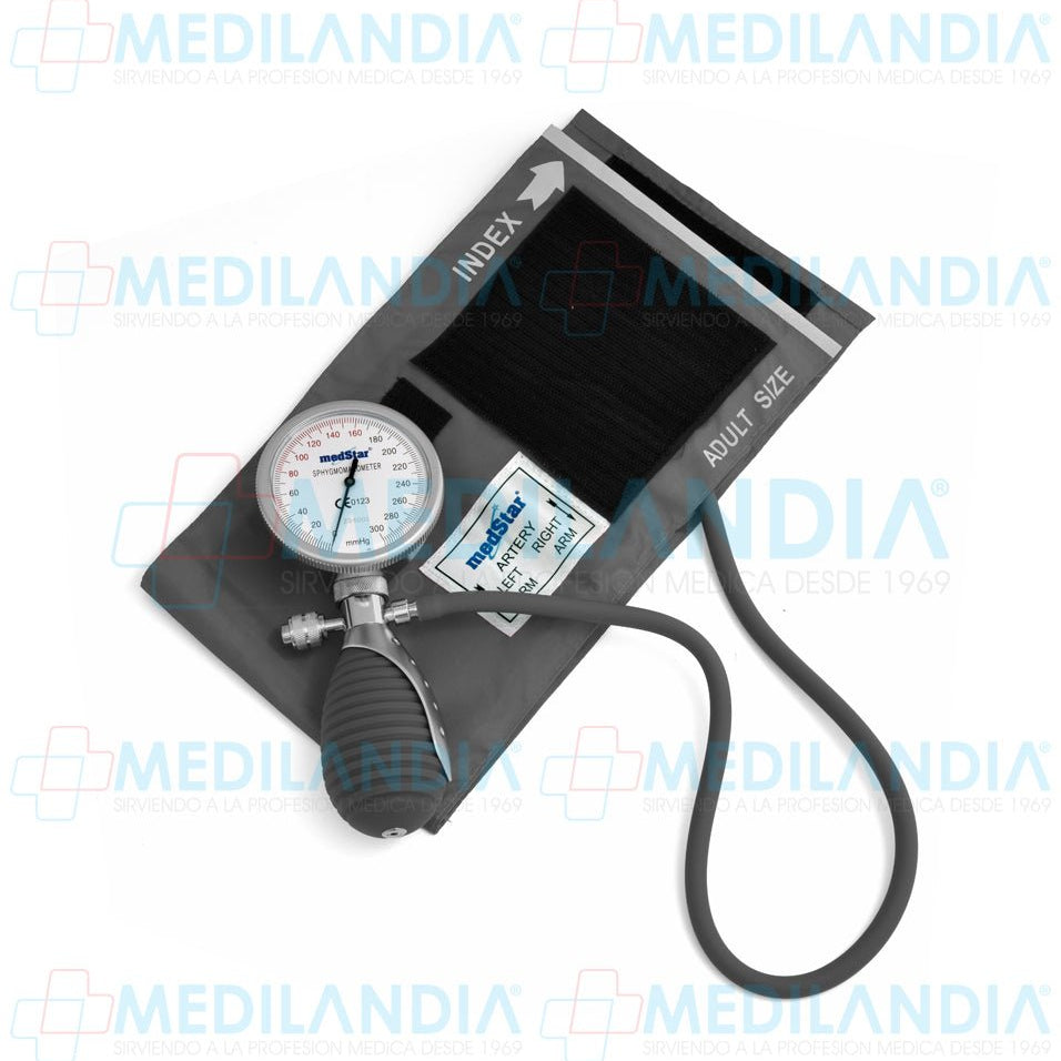 Baumanómetro (esfirgmomanometro) aneroide integral de palma - Baumanometro - MEDSTAR - MEDILANDIA | Tienda de productos y equipos médicos de calidad en México | Soluciones profesionales para clínicas, hospitales y consultorios.