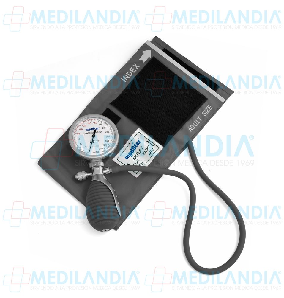 Baumanómetro (esfirgmomanometro) aneroide integral de palma - Baumanometro - MEDSTAR - MEDILANDIA | Tienda de productos y equipos médicos de calidad en México | Soluciones profesionales para clínicas, hospitales y consultorios.