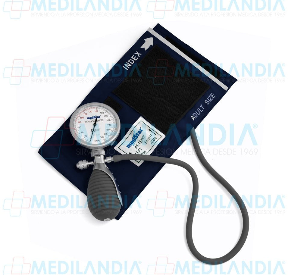 Baumanómetro (esfirgmomanometro) aneroide integral de palma - Baumanometro - MEDSTAR - MEDILANDIA | Tienda de productos y equipos médicos de calidad en México | Soluciones profesionales para clínicas, hospitales y consultorios.