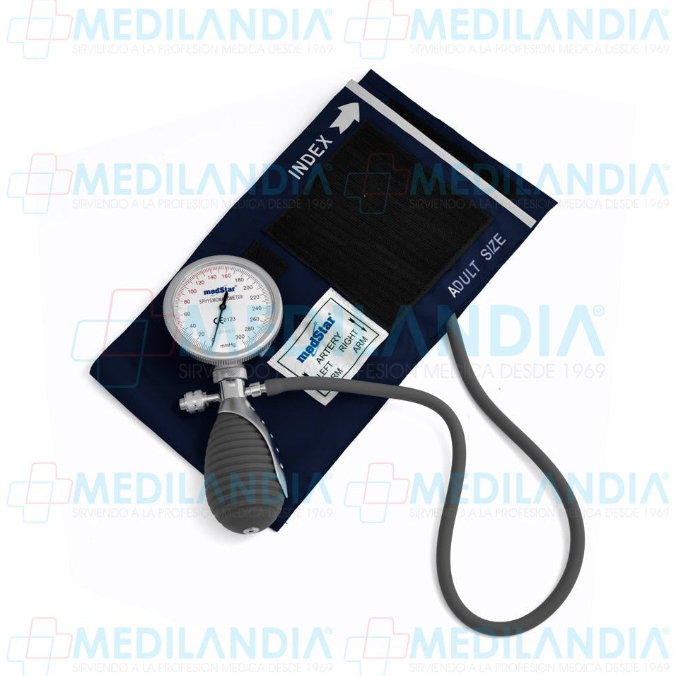 Baumanómetro (esfirgmomanometro) aneroide integral de palma - Baumanometro - MEDSTAR - MEDILANDIA | Tienda de productos y equipos médicos de calidad en México | Soluciones profesionales para clínicas, hospitales y consultorios.