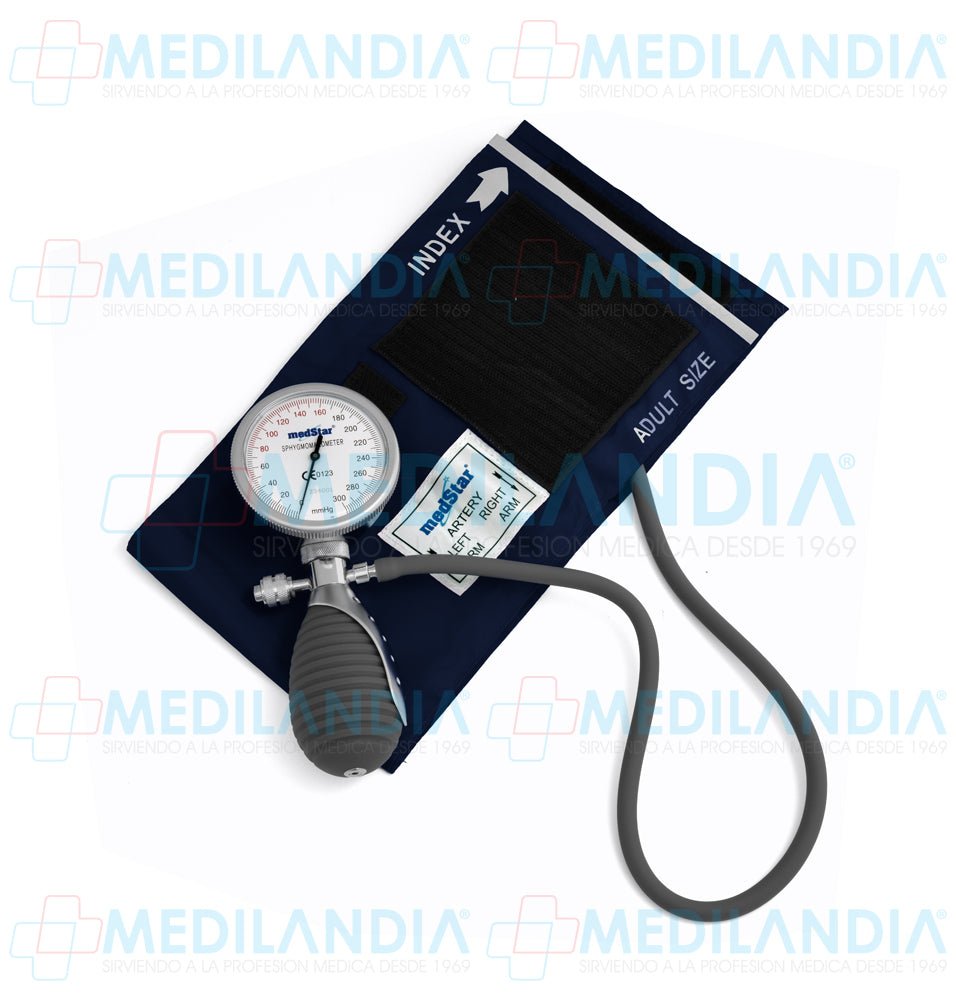 Baumanómetro (esfirgmomanometro) aneroide integral de palma - Baumanometro - MEDSTAR - MEDILANDIA | Tienda de productos y equipos médicos de calidad en México | Soluciones profesionales para clínicas, hospitales y consultorios.