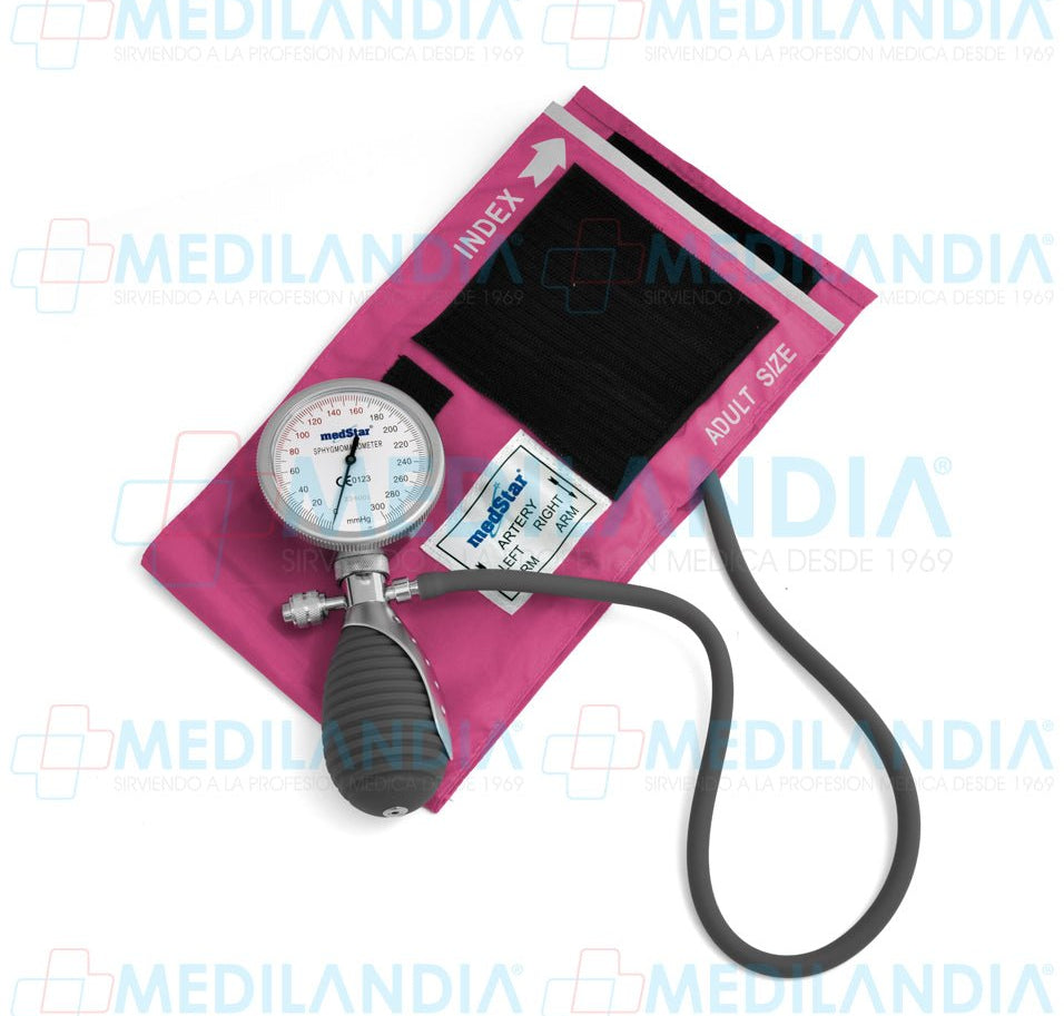 Baumanómetro (esfirgmomanometro) aneroide integral de palma - Baumanometro - MEDSTAR - MEDILANDIA | Tienda de productos y equipos médicos de calidad en México | Soluciones profesionales para clínicas, hospitales y consultorios.