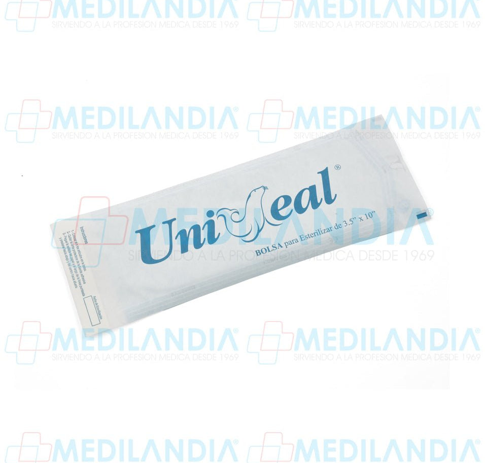 Bolsa para esterilizar - Bolsa para esterilizar - UNISEAL - MEDILANDIA | Tienda de productos y equipos médicos de calidad en México | Soluciones profesionales para clínicas, hospitales y consultorios.