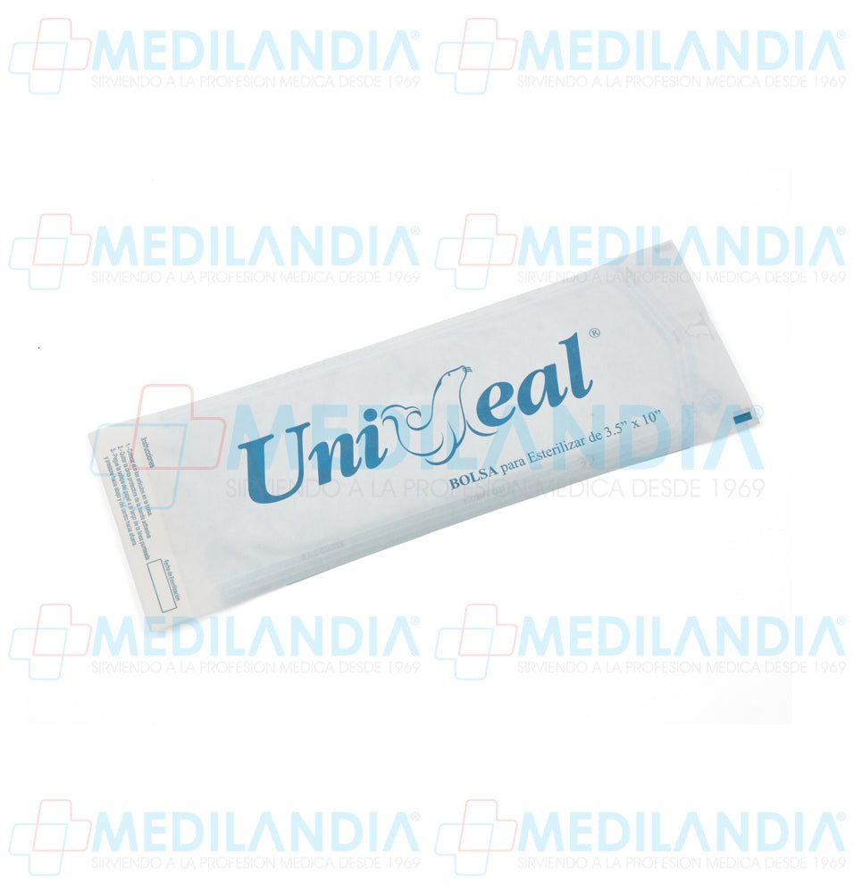 Bolsa para esterilizar - Bolsa para esterilizar - UNISEAL - MEDILANDIA | Tienda de productos y equipos médicos de calidad en México | Soluciones profesionales para clínicas, hospitales y consultorios.