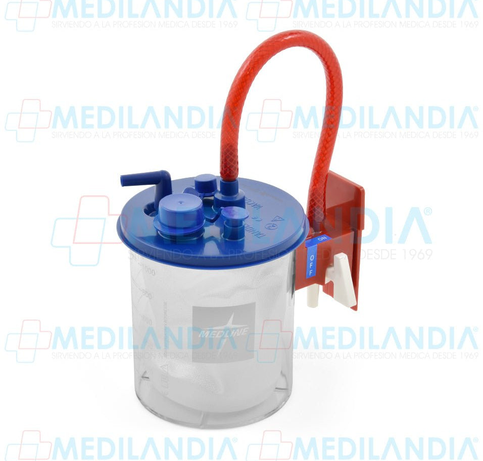 Bolsa para recipiente de succión flexible desechable 1000 cc - Recipiente - MEDLINE- MEDILANDIA | Tienda de productos y equipos médicos de calidad en México | Soluciones profesionales para clínicas, hospitales y consultorios.