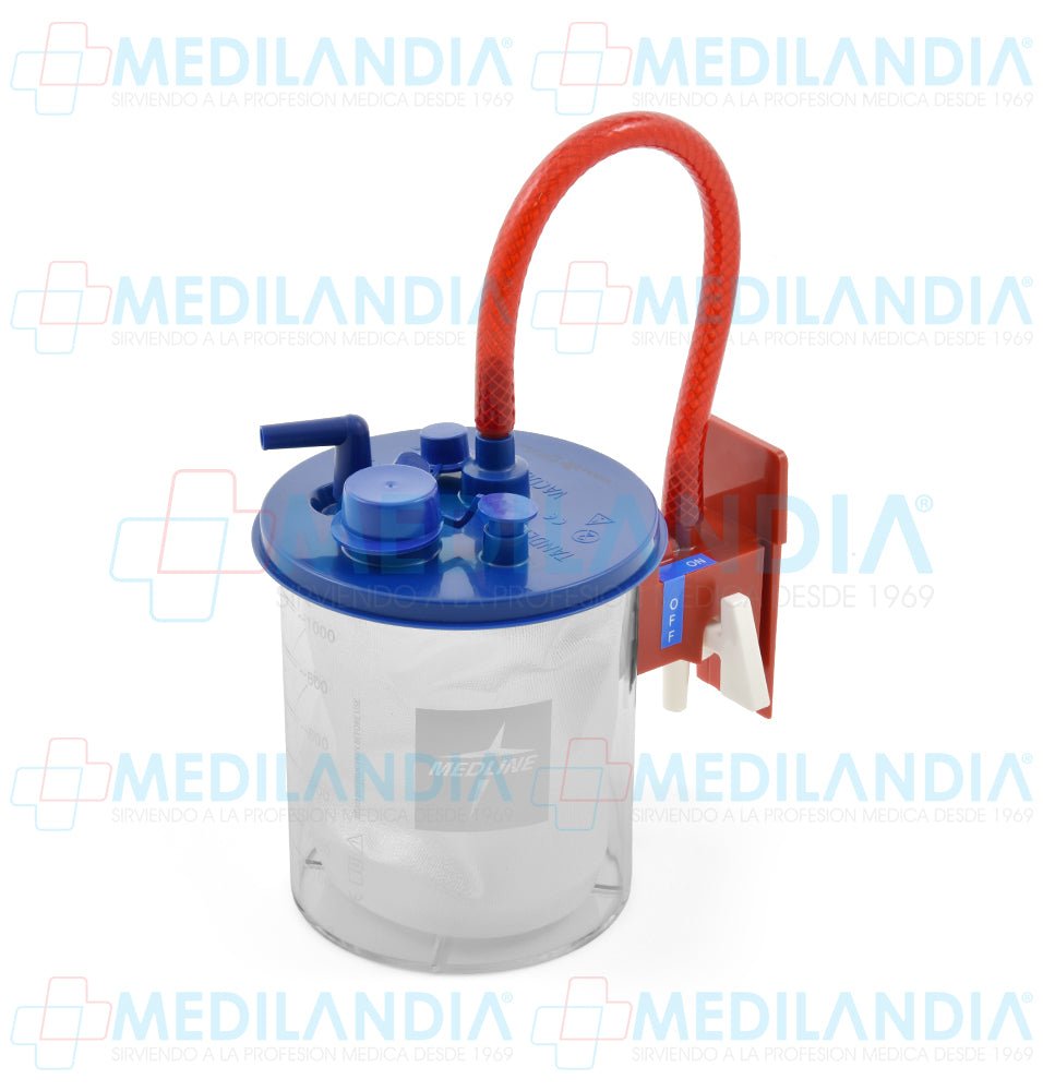 Bolsa para recipiente de succión flexible desechable 1000 cc - Recipiente - MEDLINE- MEDILANDIA | Tienda de productos y equipos médicos de calidad en México | Soluciones profesionales para clínicas, hospitales y consultorios.